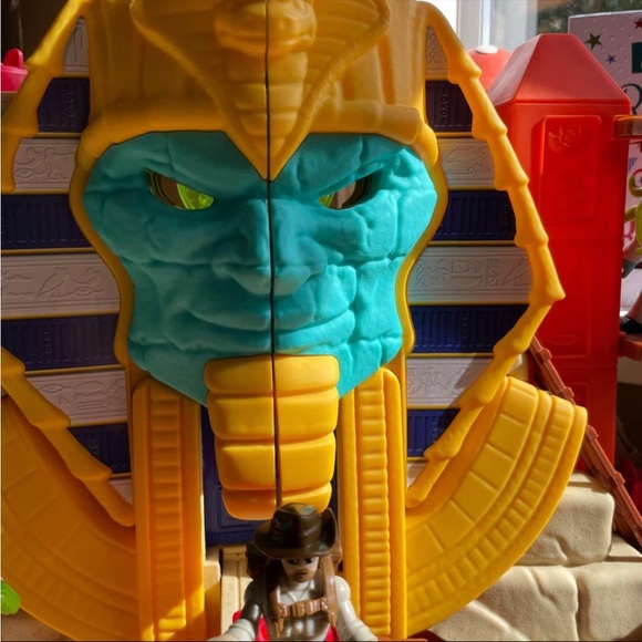 Fisher Price Imaginext Serpent Strike Pyramid Egyptian Playset & Figures Lot - Picture 10 of 10